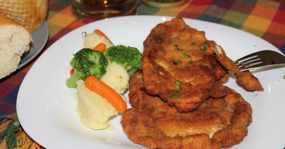 Escalopes de pollo crujientes, rápidos y deliciosos