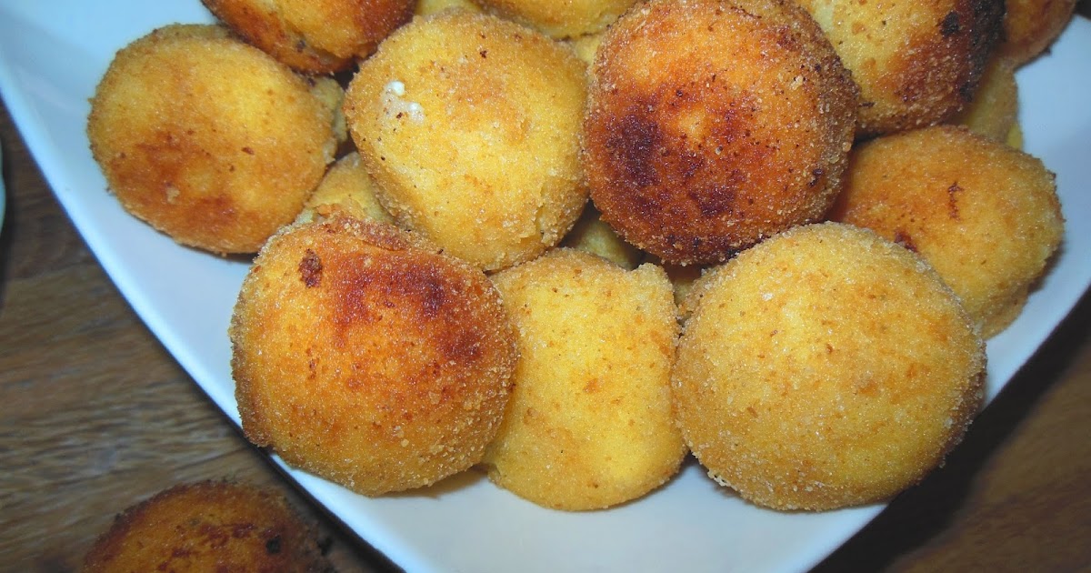 Albóndigas de patata con queso