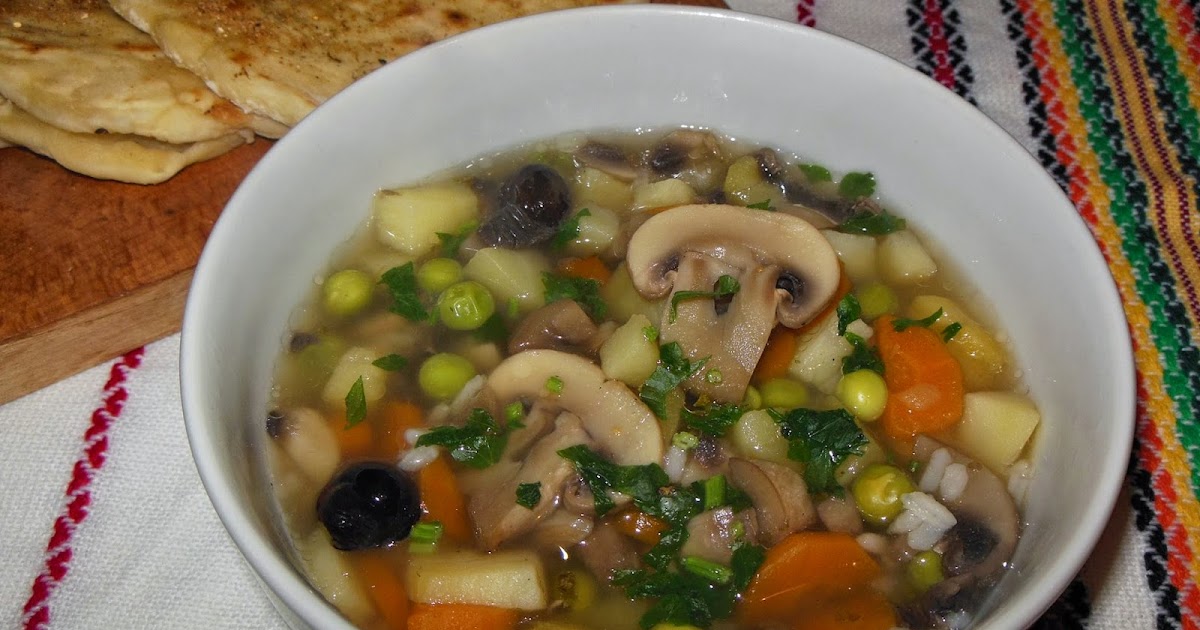 Sopa de verduras magra